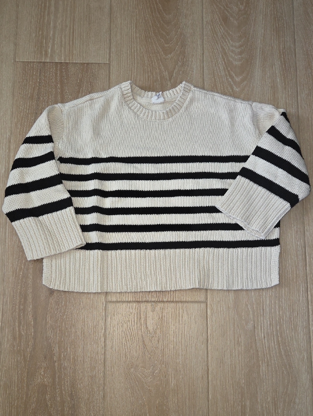 100% Cotton Gap Knit Sweater